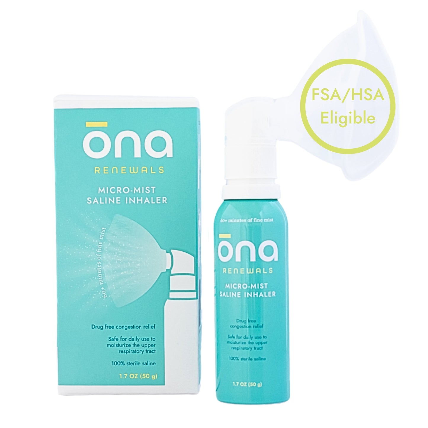 Ona Micro-Mist Inhaler Unscented 1.7oz (Case of 6)