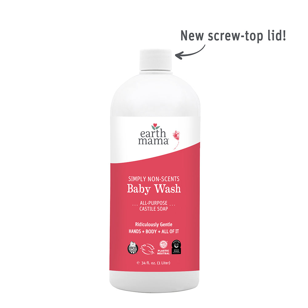 Simply Non-Scents Baby Wash Liter
