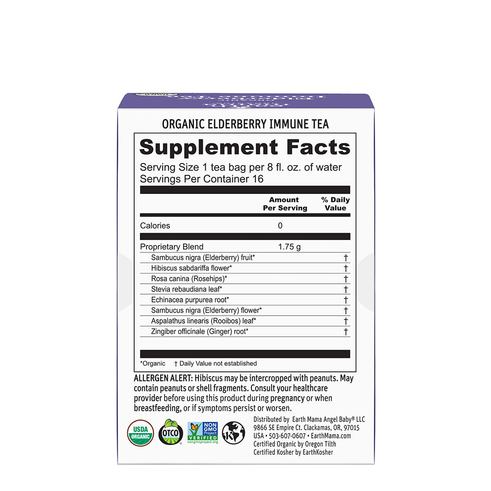 Organic Elderberry Immune Tea