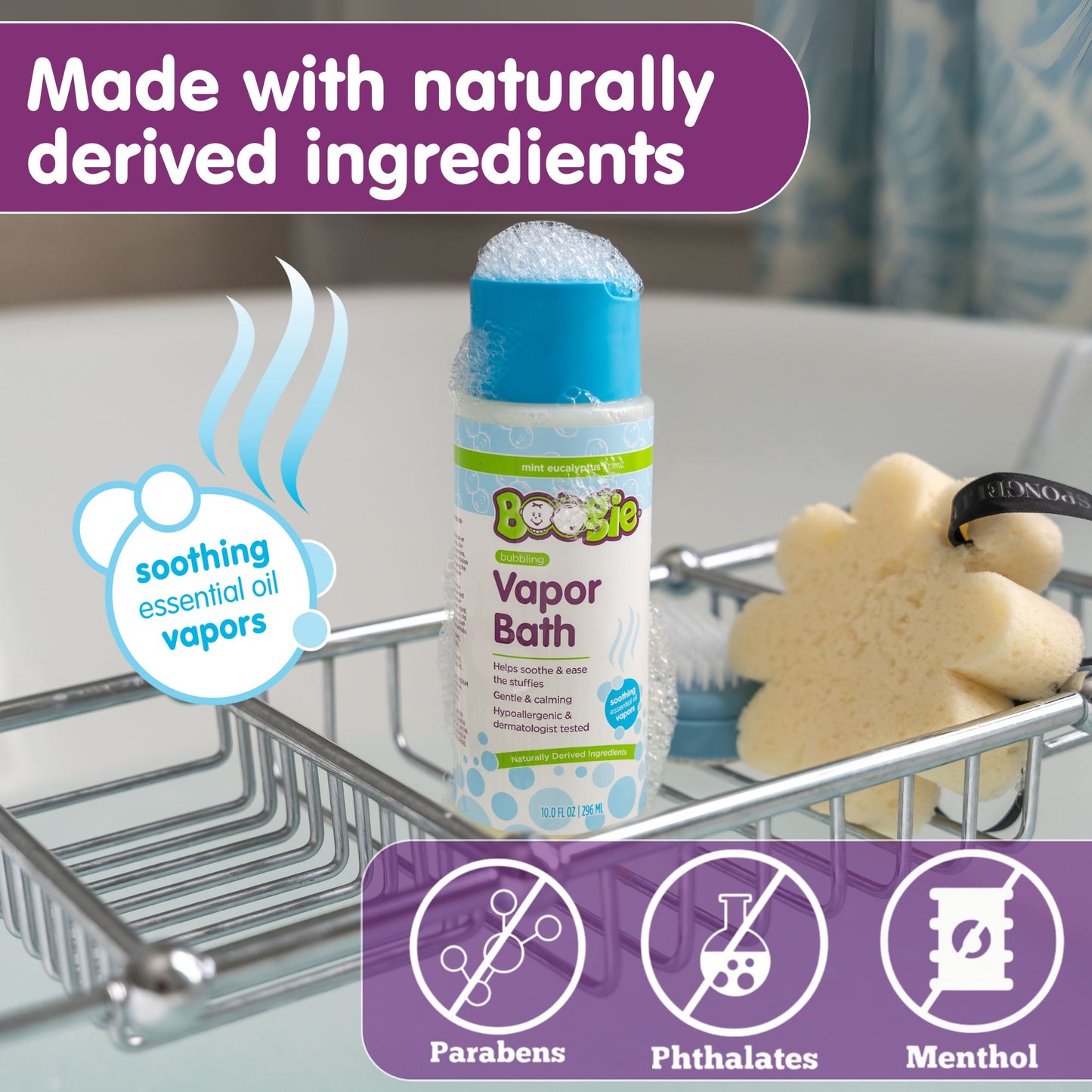 Boogie Bubble Bath, Eucalyptus, 10oz (Case of 6)