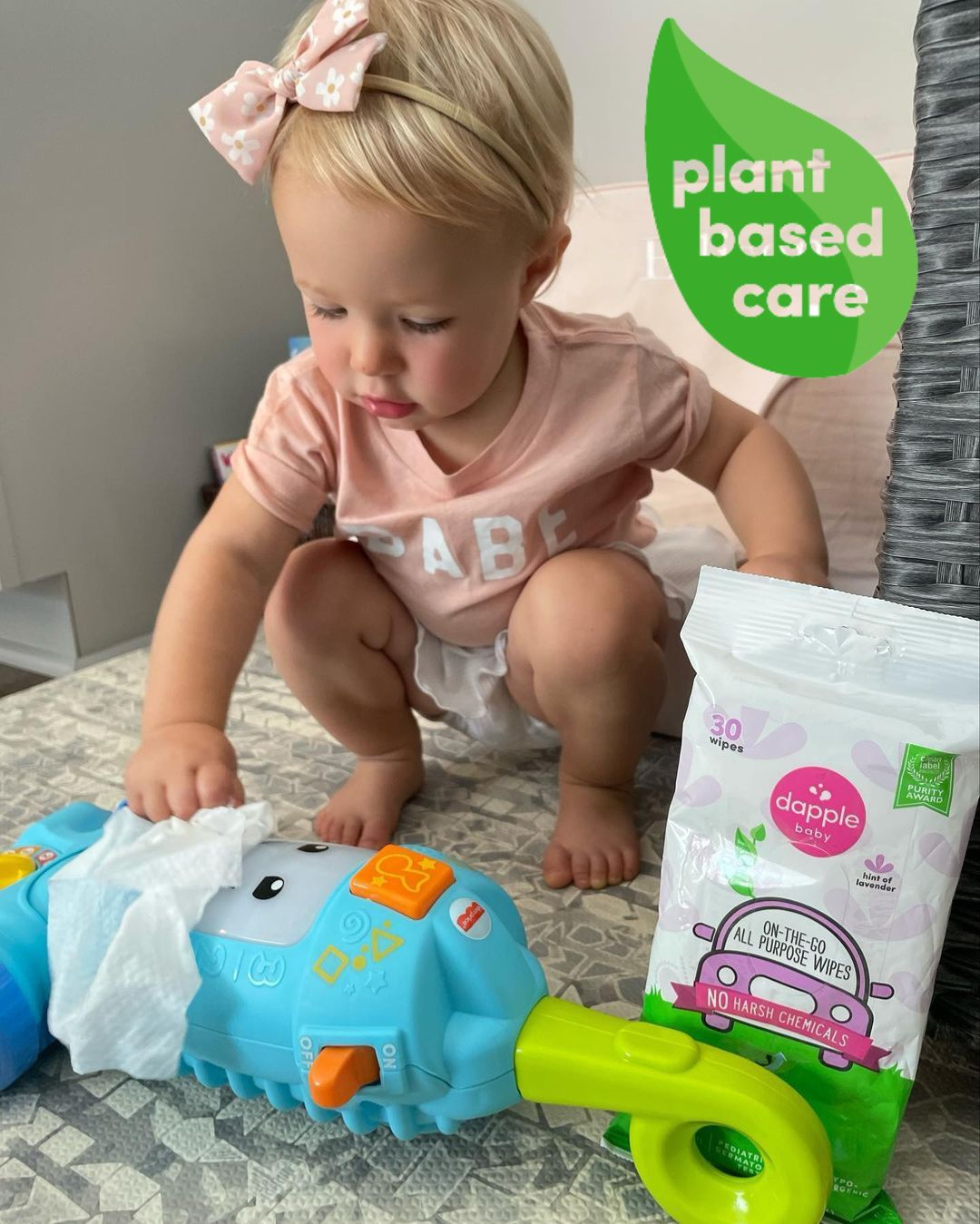 Dapple On the Go Wipes, Lavender, 30ct (Case of 8)