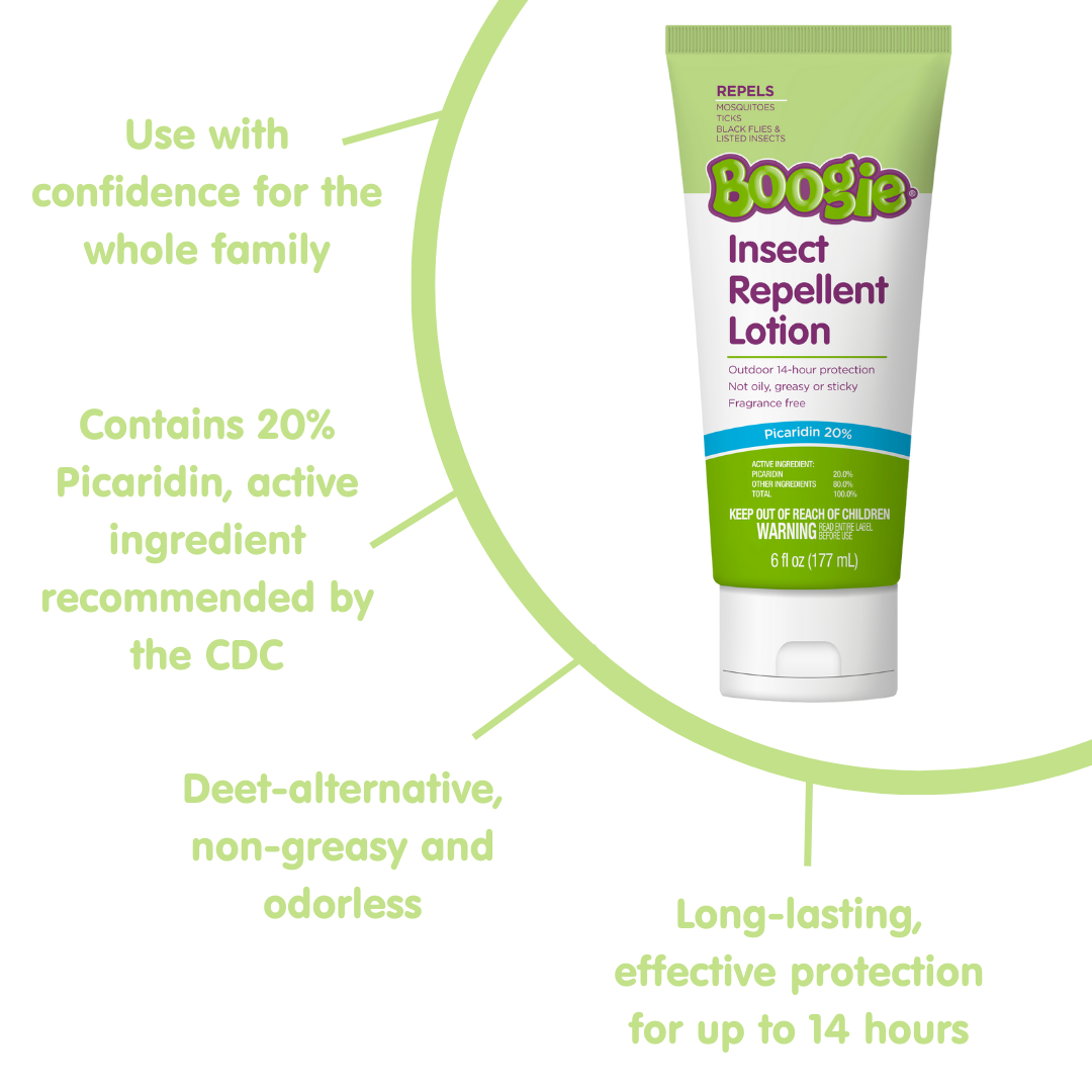 Boogie Insect Repellent Lotion, Unscented, 6oz (Case of 6)