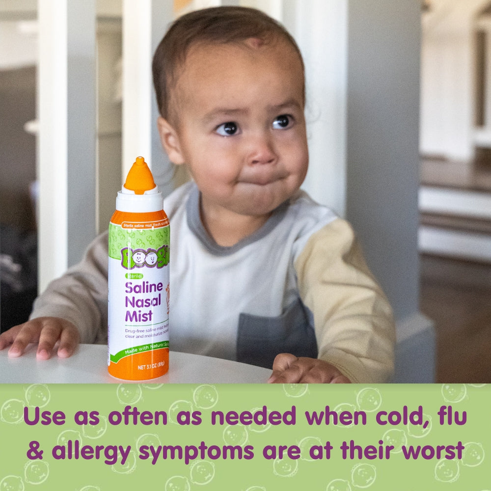 Boogie Mist Saline Spray, Fresh, 3.1oz (Case of 12)