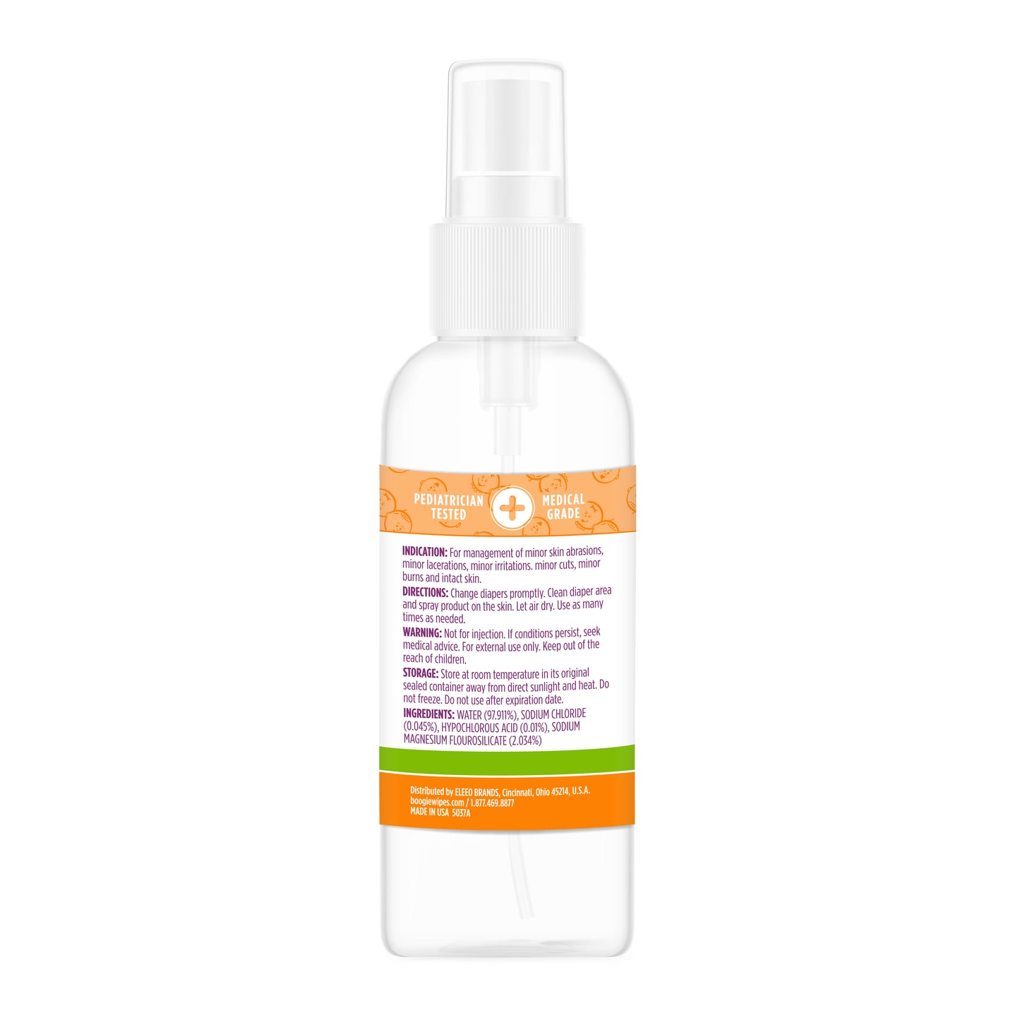 Boogie Diaper Irritation Gel Spray, 3.4oz (Case of 12)