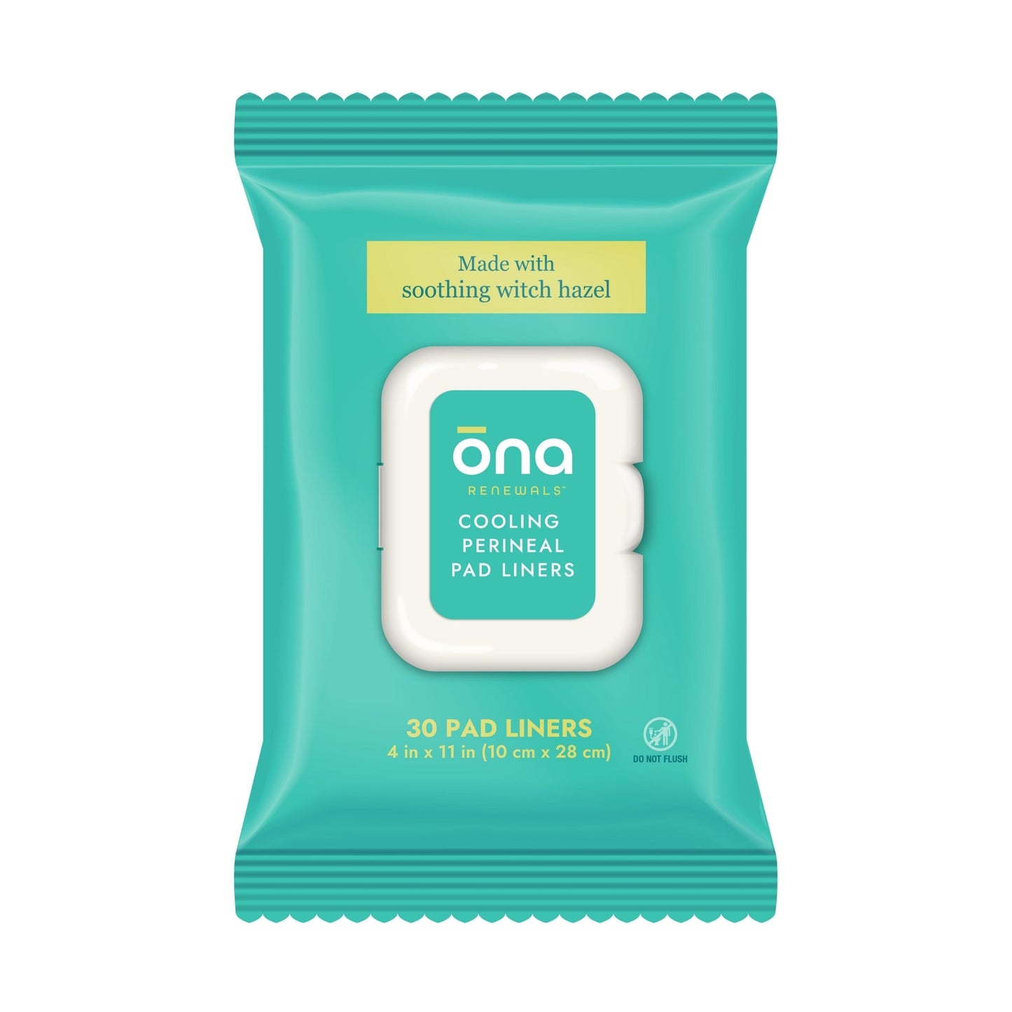 ona Postpartum Recovery Liners, Made with Witch Hazel, 30ct (Case of 12)